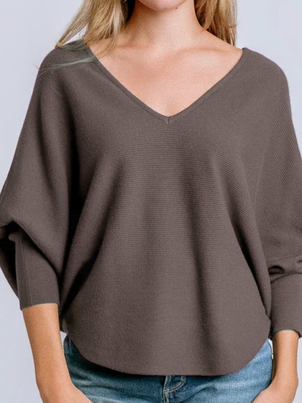 Kerisma Ryu Ribbed V-Neck Sweater
